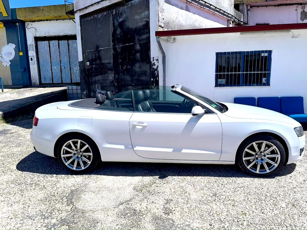 Audi A5 Cabrio branco